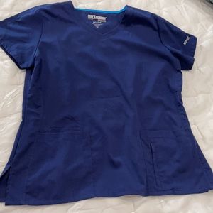 Grey’s Anatomy Women’s Scrub Top. X-Large. Like new.